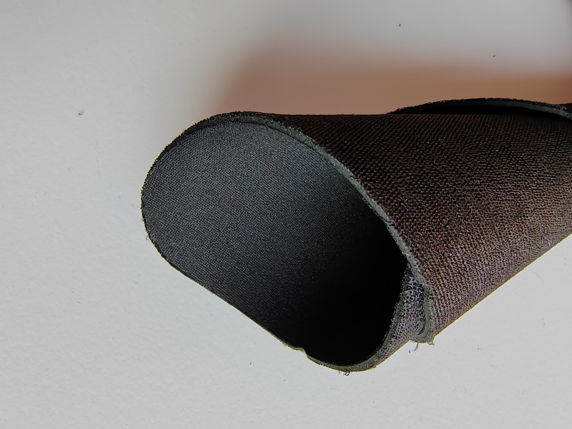 Black Short Shiny Terry